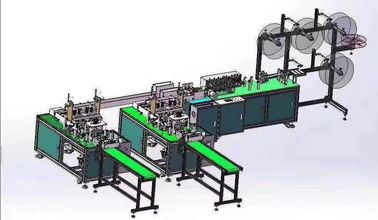 China 3 layer Disposable non woven face masks  fully automatic   production line supplier