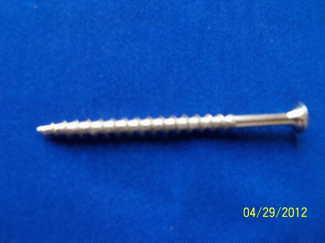 screw for adjust hole /shutters accessories / pvc shutters components