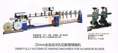 China 25mm Aluminum venetian blind fully-automatic making machine supplier