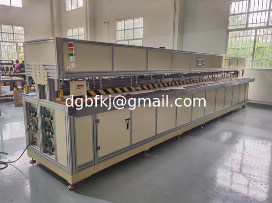 China 4m 5m 6m  Double Side  Multi-functional Automatic   welding Machine for outdoor roller blinds supplier
