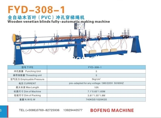 PVC Venetian Blinds Machinery